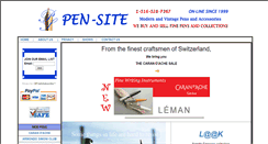 Desktop Screenshot of pen-site.com