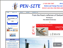 Tablet Screenshot of pen-site.com